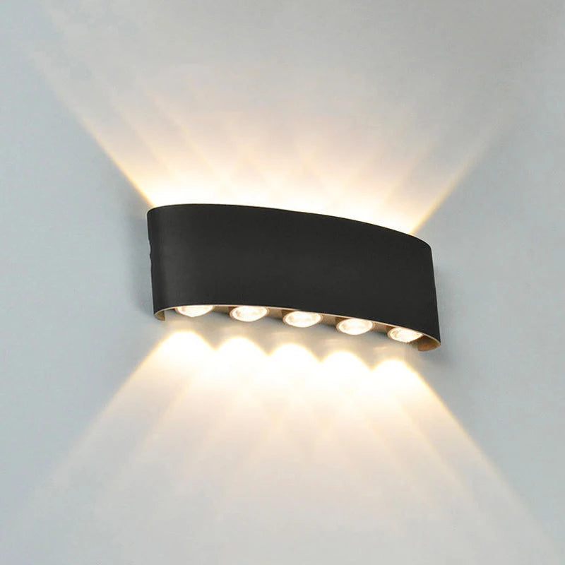 LED Wall Lamp — Outdoor/Indoor Up-Down Light for Home & Garden